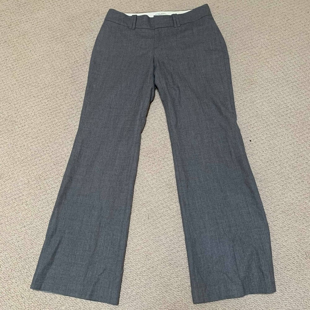 Banana Republic Women's Grey Wool Dress Pants SZ 6